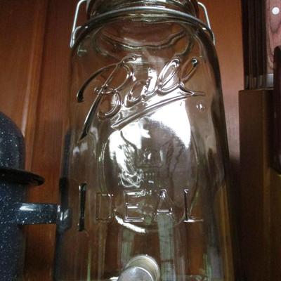 Ball Ideal Glass Jug Lemonade Dispenser