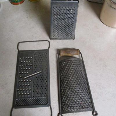 Vintage Kitchen Graters