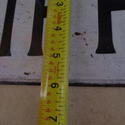 'Bath House' Metal Sign