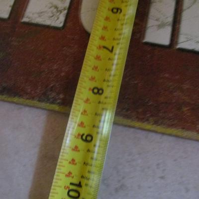 'Fresh Eggs' Metal Sign