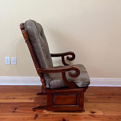 BROOKS FURNITURE ~ Solid Wood Glider Chair