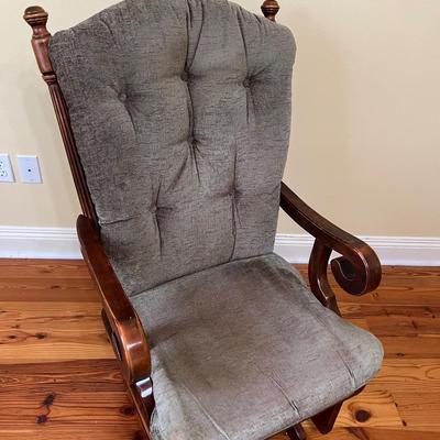 BROOKS FURNITURE ~ Solid Wood Glider Chair