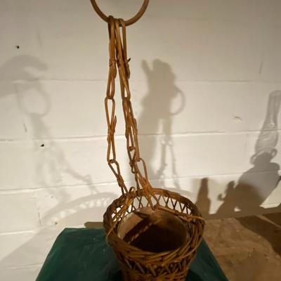 Lot of Hanging and Decorative Baskets