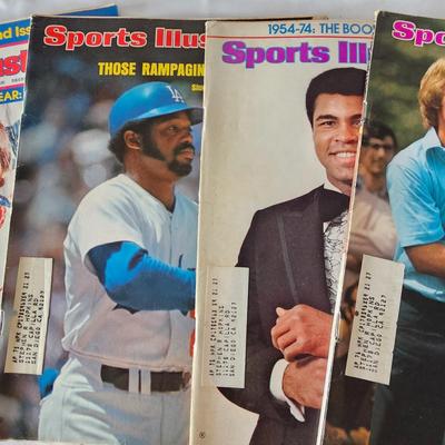Assorted Sports Illustrated Issues from the 50's, 60's and 70's (BO-JS)