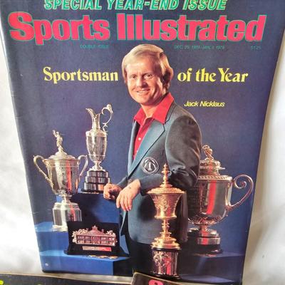 Assorted Sports Illustrated Issues from the 50's, 60's and 70's (BO-JS)
