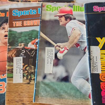 Assorted Sports Illustrated Issues from the 50's, 60's and 70's (BO-JS)