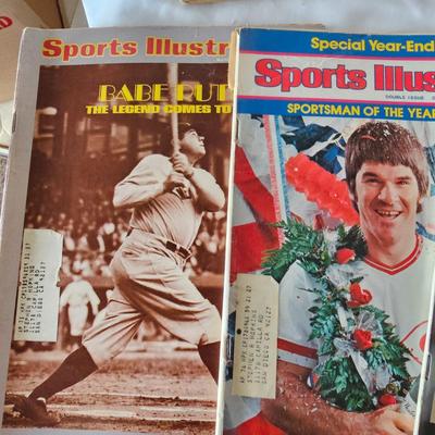 Assorted Sports Illustrated Issues from the 50's, 60's and 70's (BO-JS)