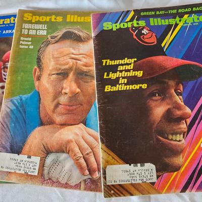 Assorted Sports Illustrated Issues from the 50's, 60's and 70's (BO-JS)