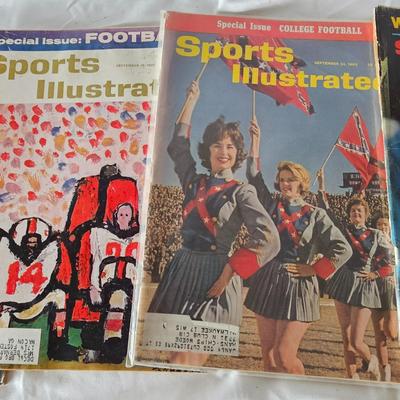 Assorted Sports Illustrated Issues from the 50's, 60's and 70's (BO-JS)