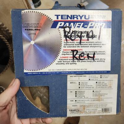 Large Lot of Circular Saw Blades Many never used