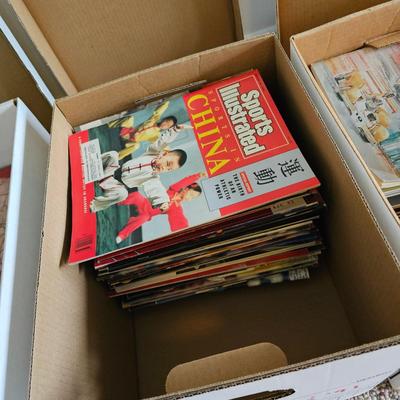 Mega Assortment of Sports Illustrated Issues From 1980's to 2011 (BO-JS)