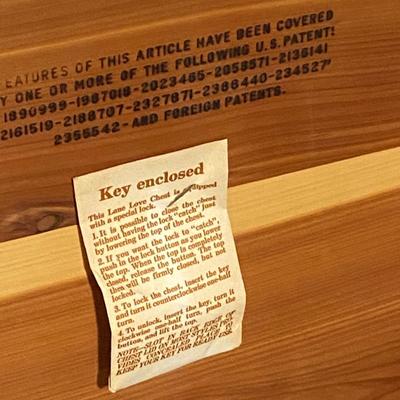 Vintage Lane Cedar Hope Chest