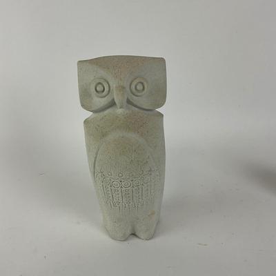 759 Marbell Stone Owl Art Belgium