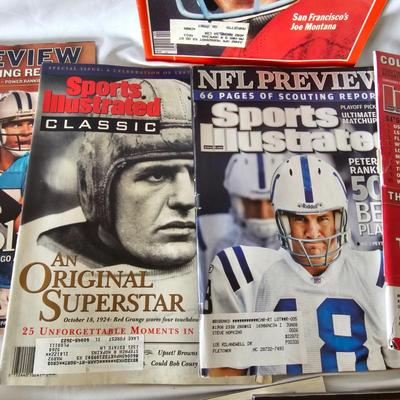NFL & College Football Magazines, Programs & More (BO-JS)