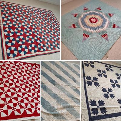 Five Handmade Quilts (UB1-HS)