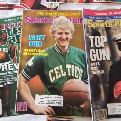 Past Sports Illustrated Basketball Issues & More. (BO-JS)