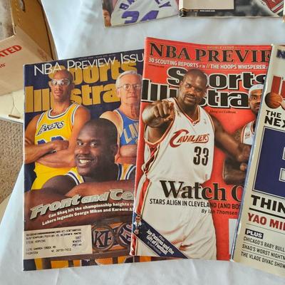 Past Sports Illustrated Basketball Issues & More. (BO-JS)