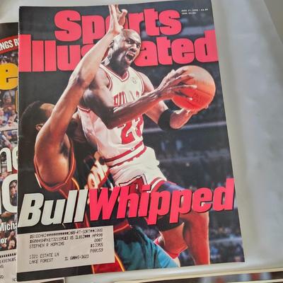 Past Sports Illustrated Basketball Issues & More. (BO-JS)