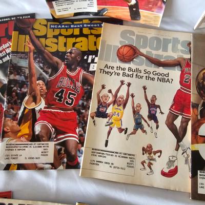 Past Sports Illustrated Basketball Issues & More. (BO-JS)
