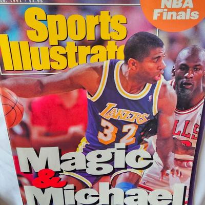 Past Sports Illustrated Basketball Issues & More. (BO-JS)