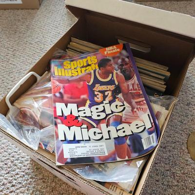 Past Sports Illustrated Basketball Issues & More. (BO-JS)