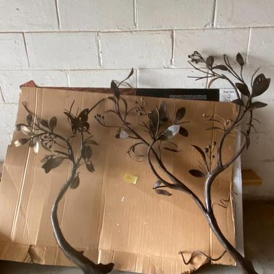 Metal Tree Branch Wall Art