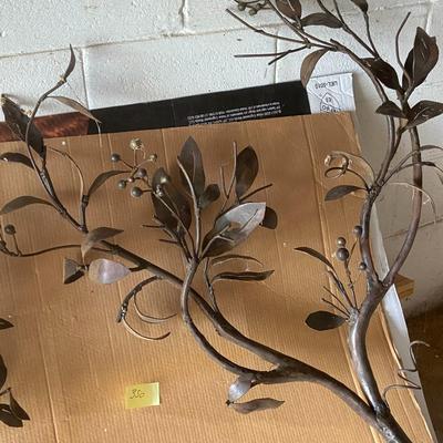 Metal Tree Branch Wall Art