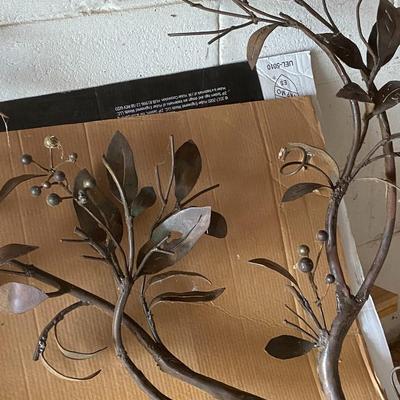 Metal Tree Branch Wall Art