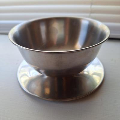 Dolphin Stainless butter bowl