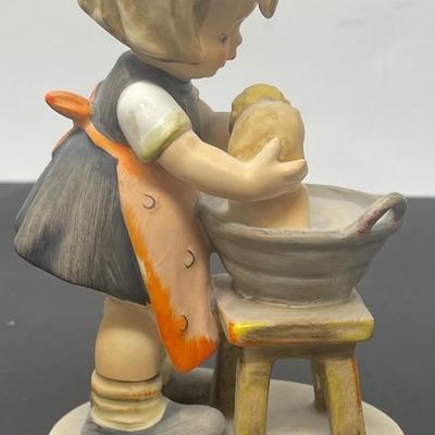 Hummel Goebel Doll Bath Figurine/ West Germany Yr. 1955