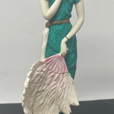 Giuseppe Armani figurine / Lady with fan