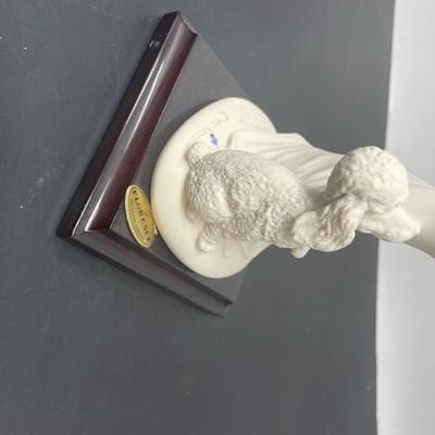 Giuseppe Armani LADY WITH POODLE Figurine 13" H