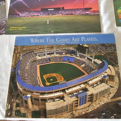 Collection of Baseball Stadium Calendars (BO-JS)