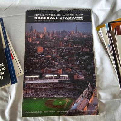 Collection of Baseball Stadium Calendars (BO-JS)