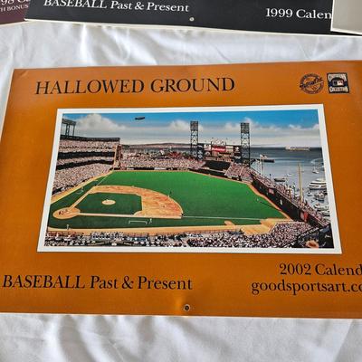 Collection of Baseball Stadium Calendars (BO-JS)