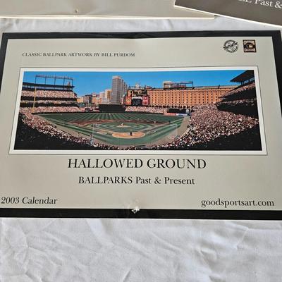 Collection of Baseball Stadium Calendars (BO-JS)