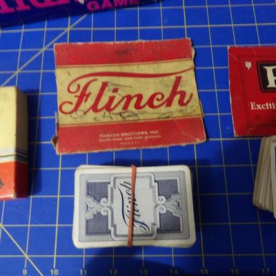 7 Vintage Card and Board Games