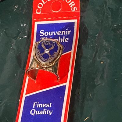 Lot of Pair of Bottles and Thimble