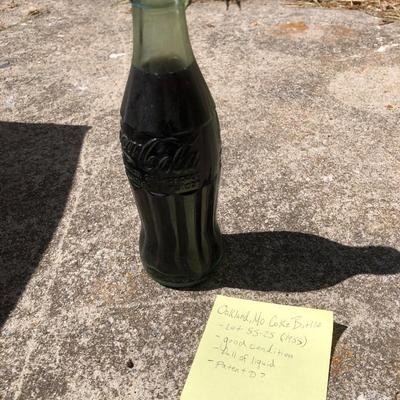 VINTAGE COCA-COLA HOBBLE-SKIRT BOTTLES: Oakland, MD and Hickory, NC | Lot One
