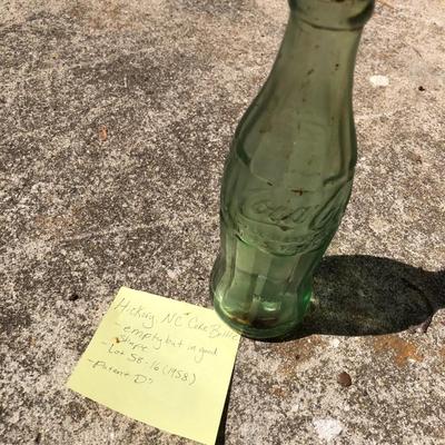 VINTAGE COCA-COLA HOBBLE-SKIRT BOTTLES: Cumberland, MD and Hickory, NC | Lot Two