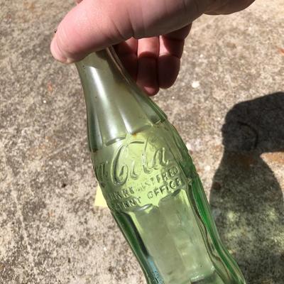 VINTAGE COCA-COLA HOBBLE-SKIRT BOTTLES: Cumberland, MD and Hickory, NC | Lot Two