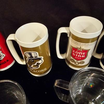 Assorted College Drinking Glasses & Mugs (BPR-JS)