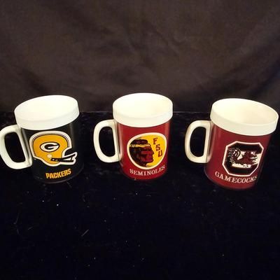 Assorted Vintage Thermo-Serv College Mugs & More (BPR-JS)
