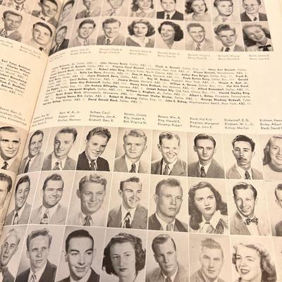 Vintage yearbooks 1940s/50s
