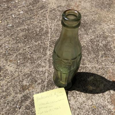 VINTAGE COCA-COLA HOBBLE-SKIRT BOTTLES: Lincolnton, NC and Hendersonville, NC | Lot Four