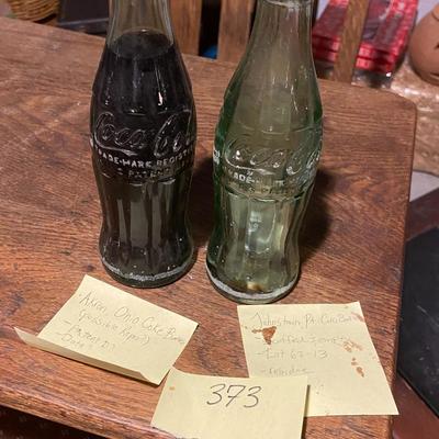 VINTAGE COCA-COLA HOBBLE-SKIRT BOTTLES: Akron, OH and Johnstown, PA | Lot Three