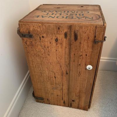 National Biscuit Co. Unique Wood Crate Cabinet (UB2-HS)