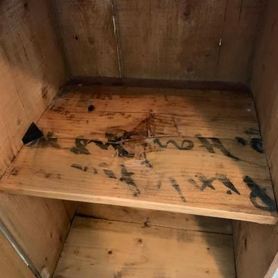 National Biscuit Co. Unique Wood Crate Cabinet (UB2-HS)