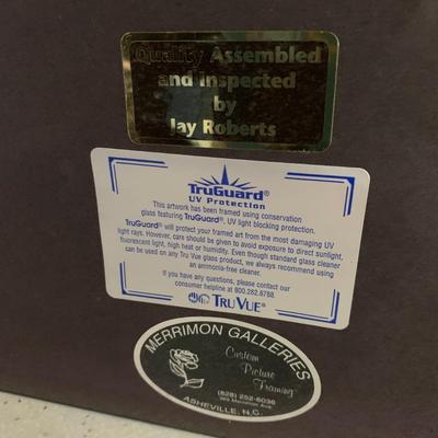 Saints Go Marchin’ & Old Fashion Bar-B-Q by Maurice Cook, Framed Prints (K-HS)