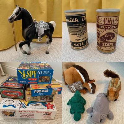 Toys for Tots incl. Breyer Horse, Puzzles, Stuffed Animals, & More (UB2-HS)